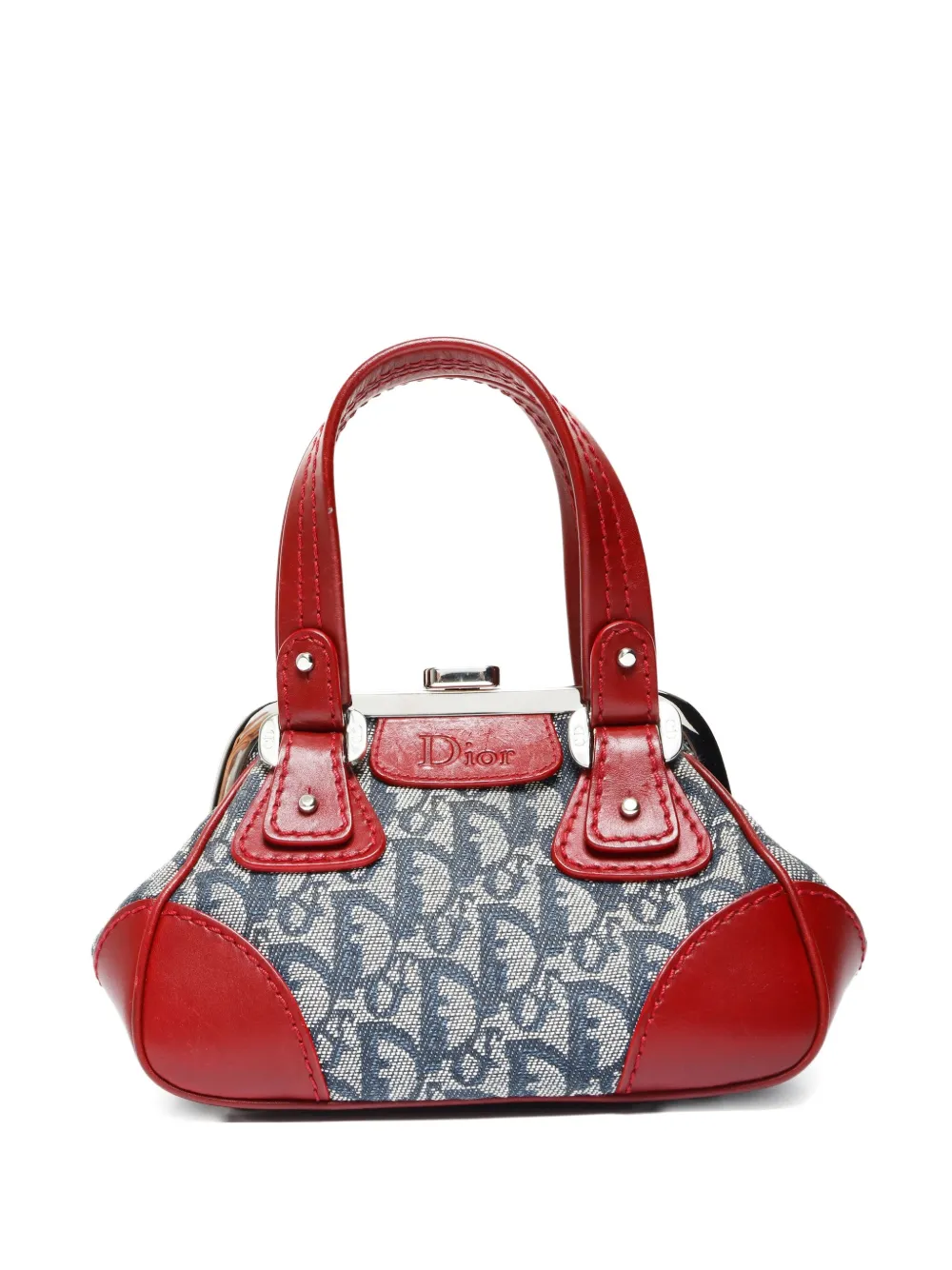 Christian Dior Pre-Owned 2005 トロッター ハンドバッグ - レッド Christian Dior Pre-Owned 2005 トロッター ハンドバッグ - レッド