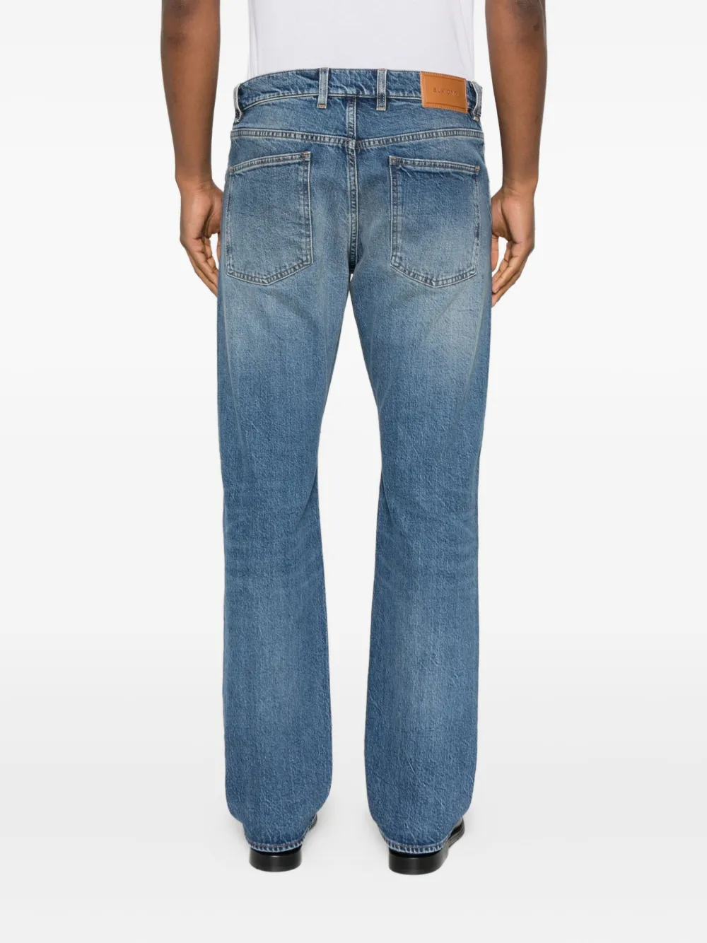 Blk Dnm Straight Leg Jeans In Blue