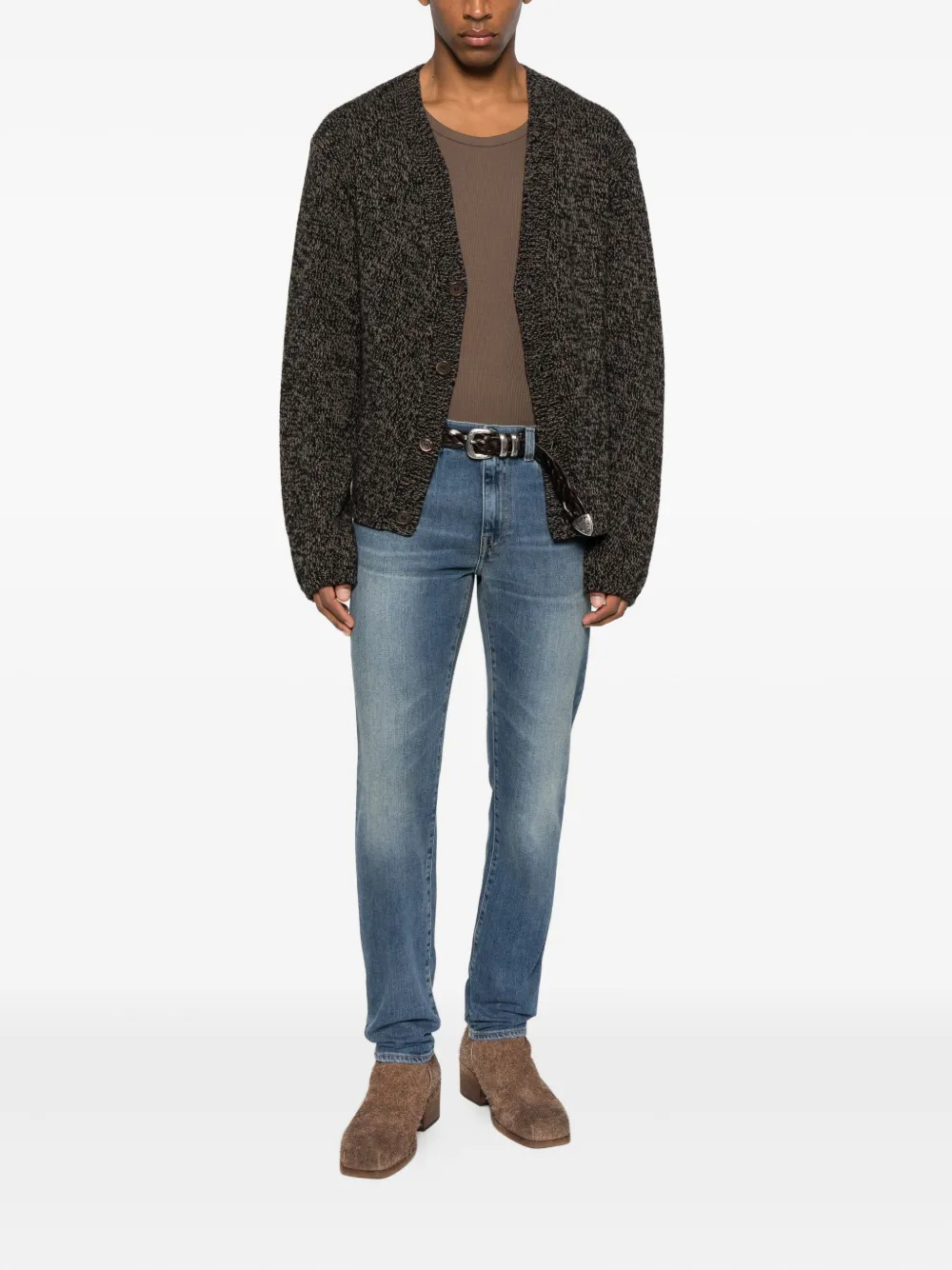 Blk Dnm button-up denim trousers | Regular & Straight-Leg Jeans | Image 2