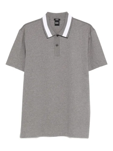 BOSS mercerised polo shirt
