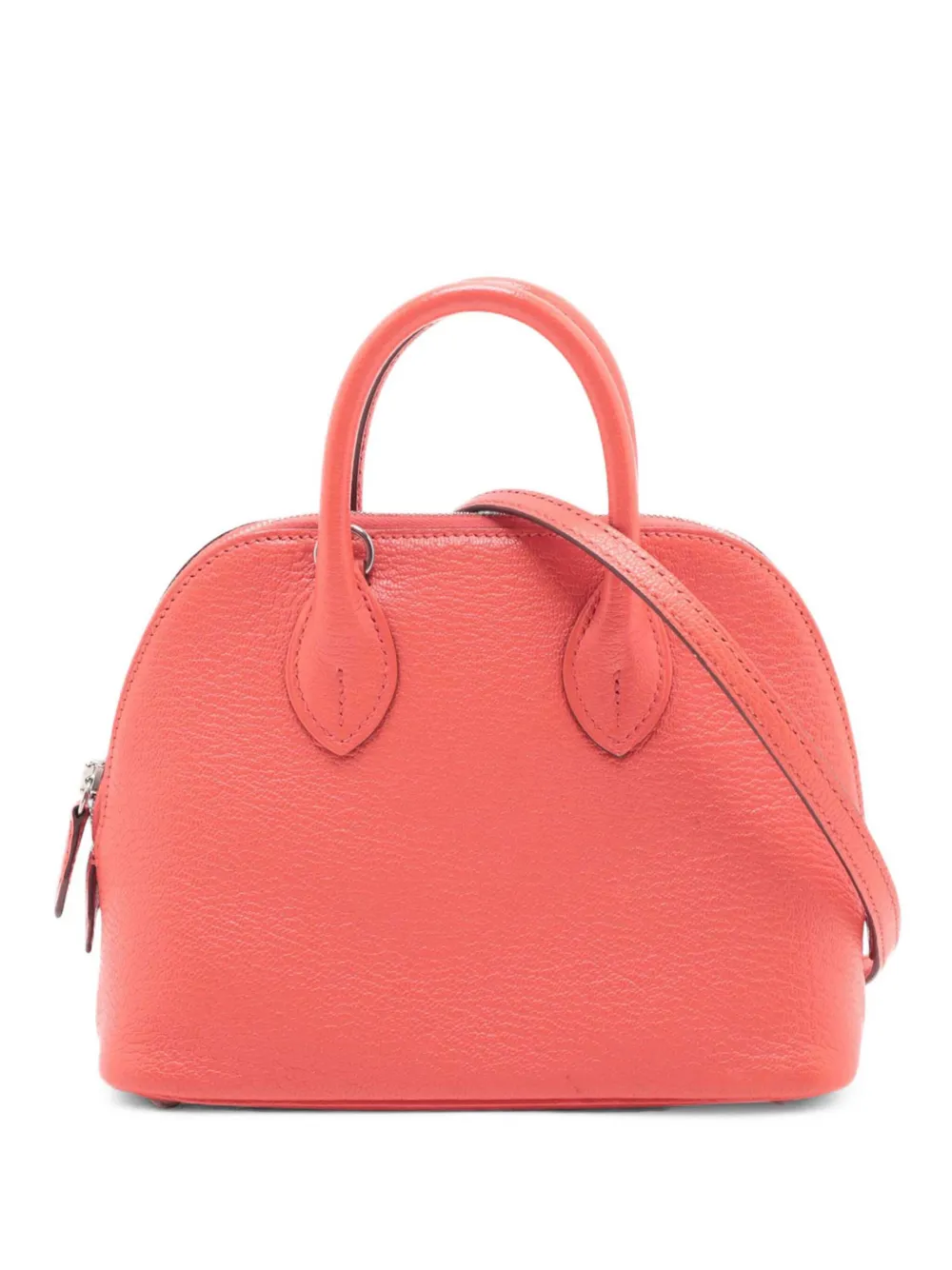 Hermès Pre-Owned 2018 Mini Chevre Mysore Bolide 1923 satchel | Orange | Image 1
