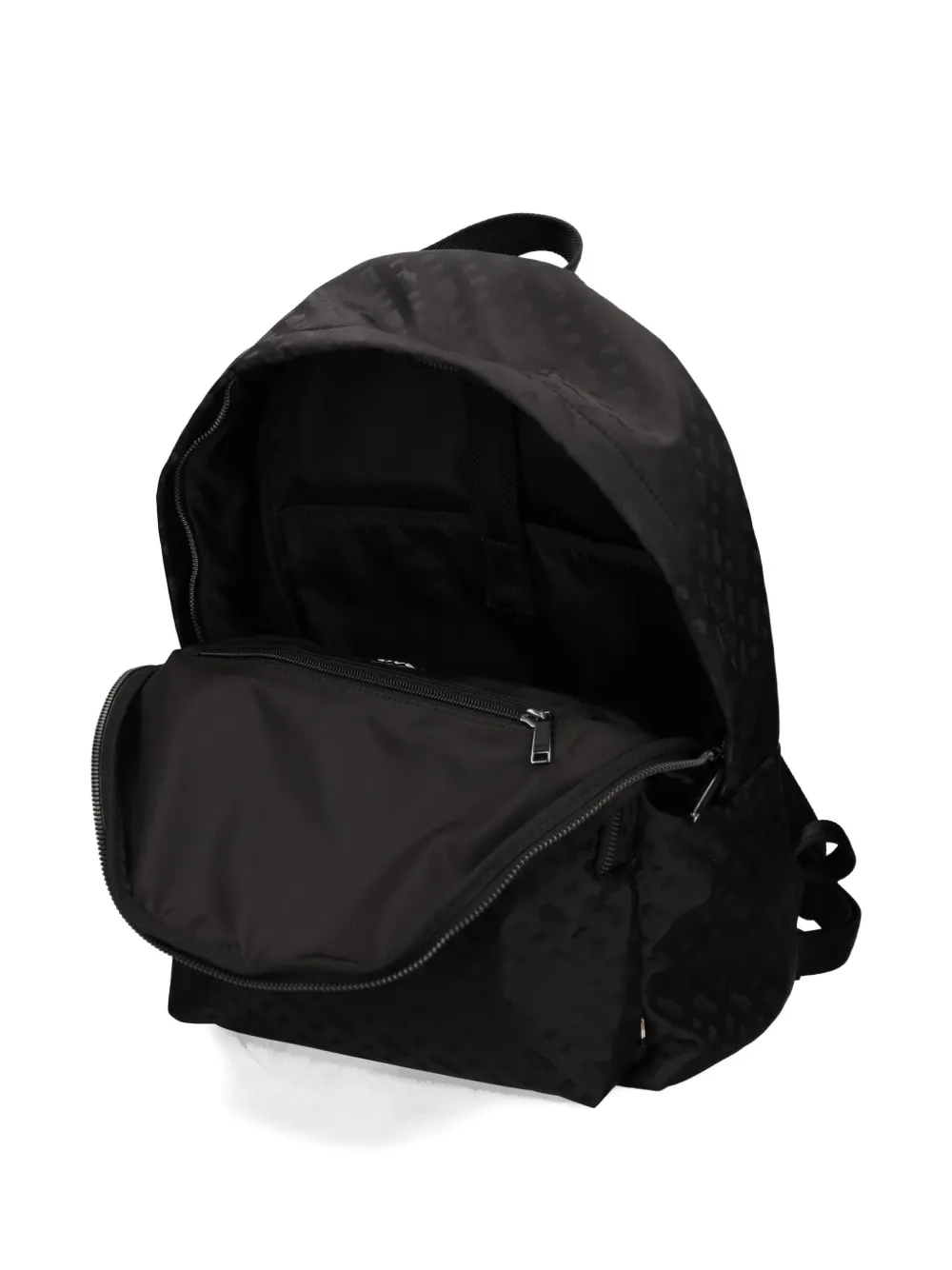 Hugo Boss Boss Technical Fabric Backpack In Black