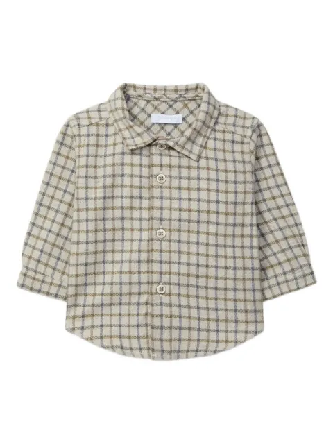 LARANJINHA check-pattern shirt