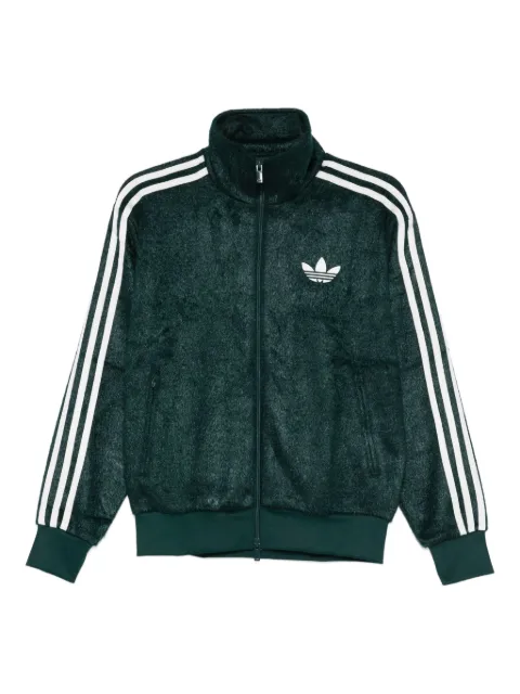 adidas sudadera con motivo de rayas y cierre