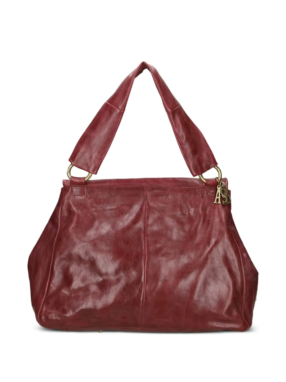 A.S.98 flap leather shoulder bag | Image 2