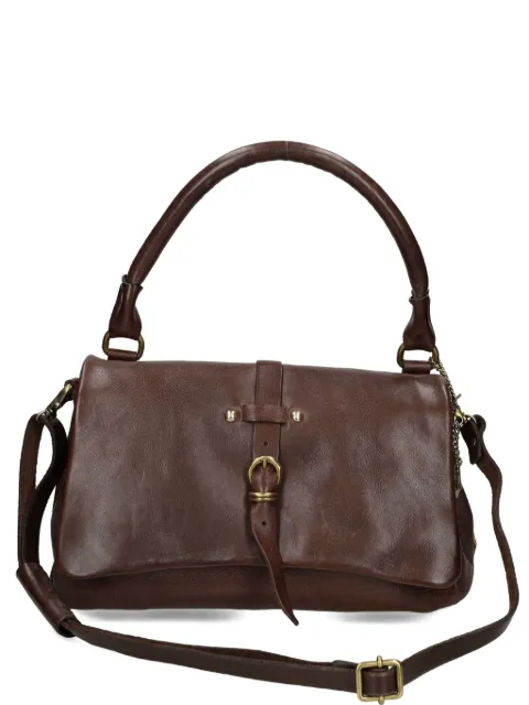 A.S.98 buckle-fastening leather shoulder bag