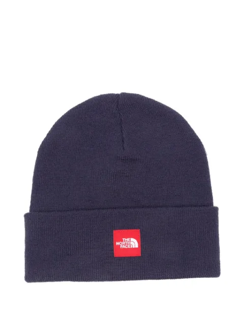 The North Face TNF™ logo-patch beanie hat