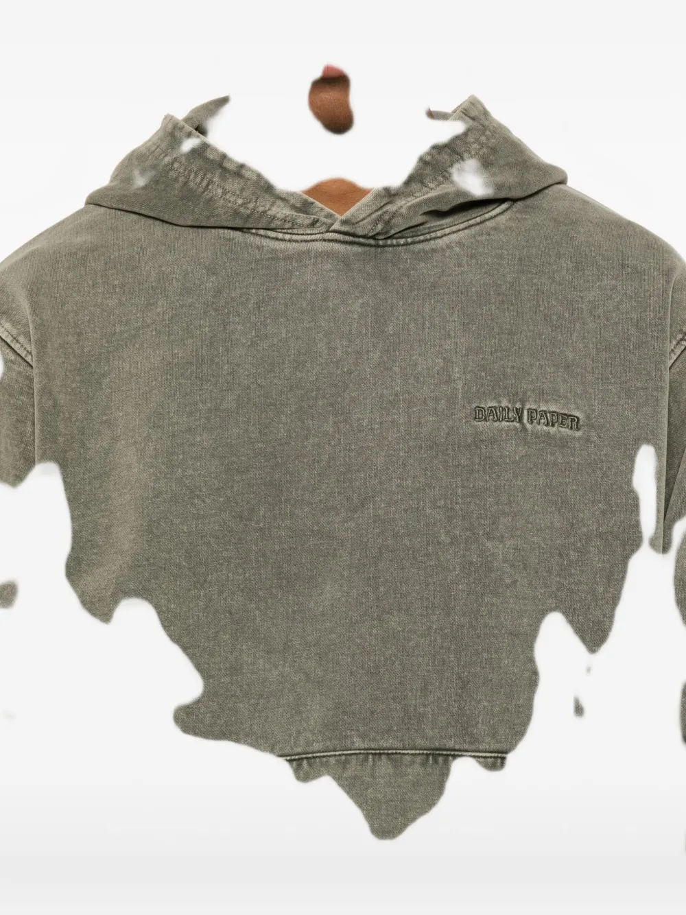 Daily Paper Dias Washed Hoodie In Green