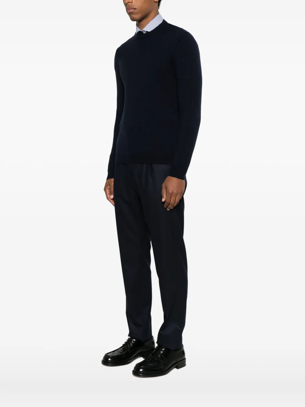 Eraldo Crew-neck Sweater In Blue