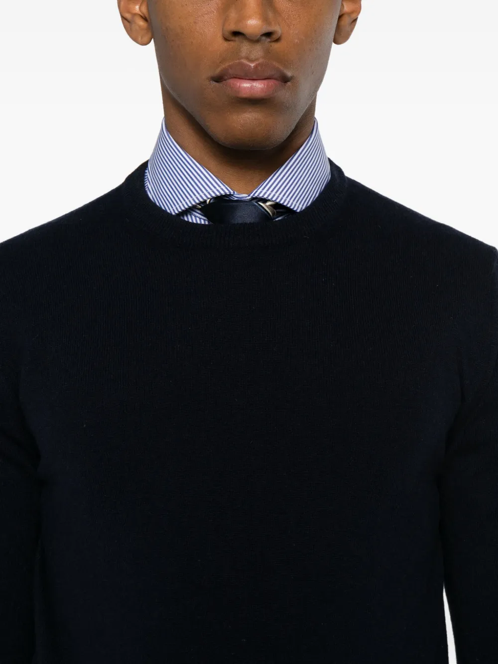 Eraldo Crew-neck Sweater In Blue