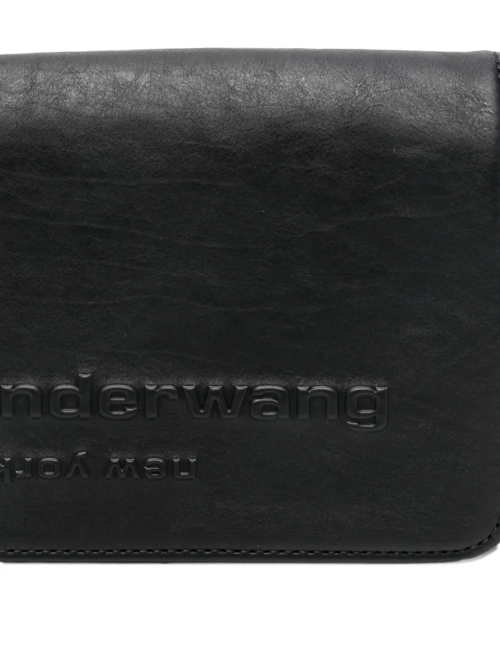 Alexander Wang Crossbodytas met logo-reliëf Zwart