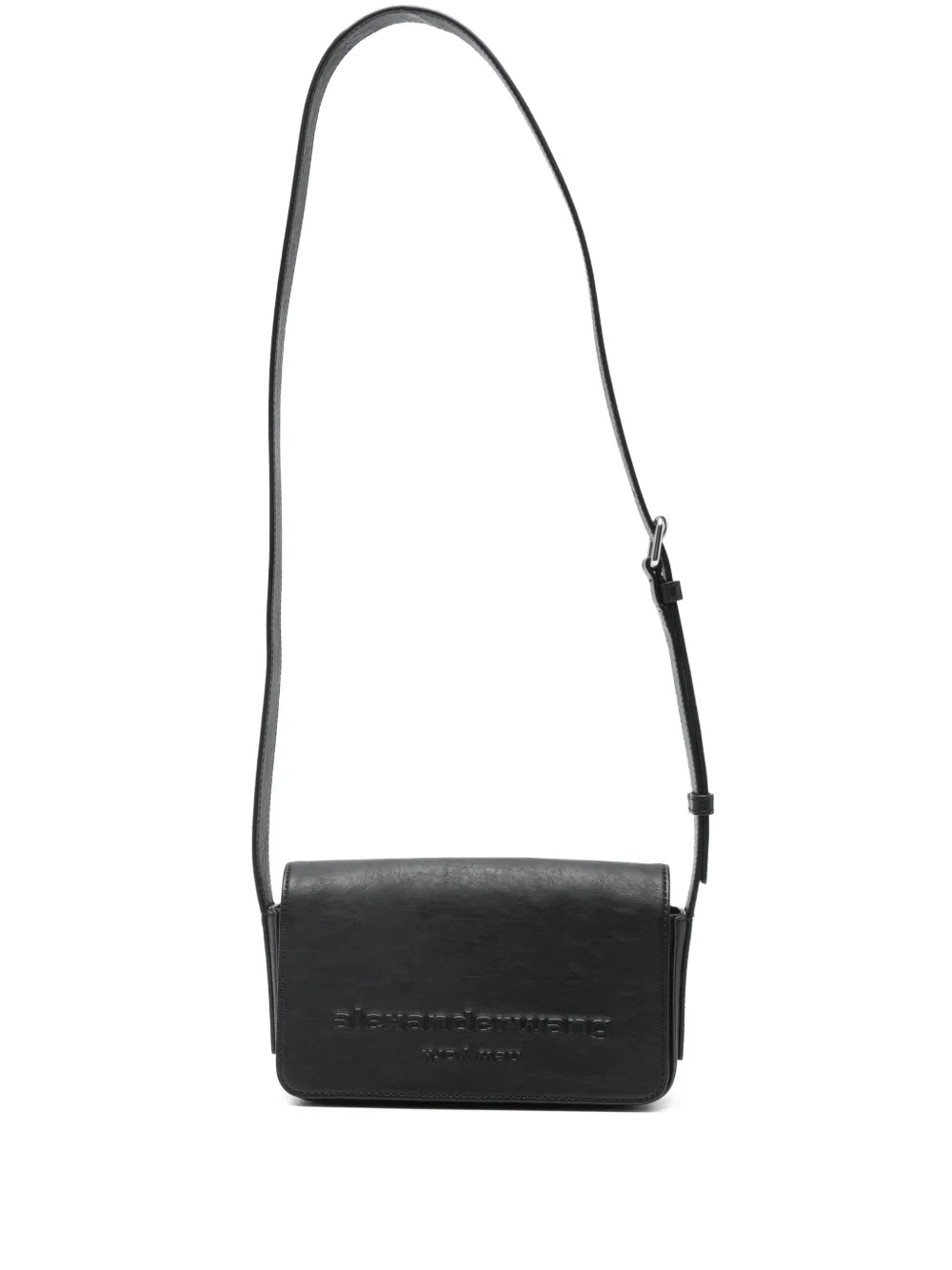 Alexander Wang embossed-logo cross body bag | Black | Image 1
