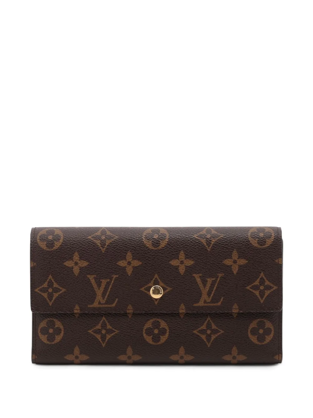 Louis Vuitton Pre-Owned portefeuille pliant à motif monogrammé (2007) | marron | Image 1