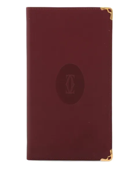 Cartier cartera plegable con logo en relieve 2000-2010