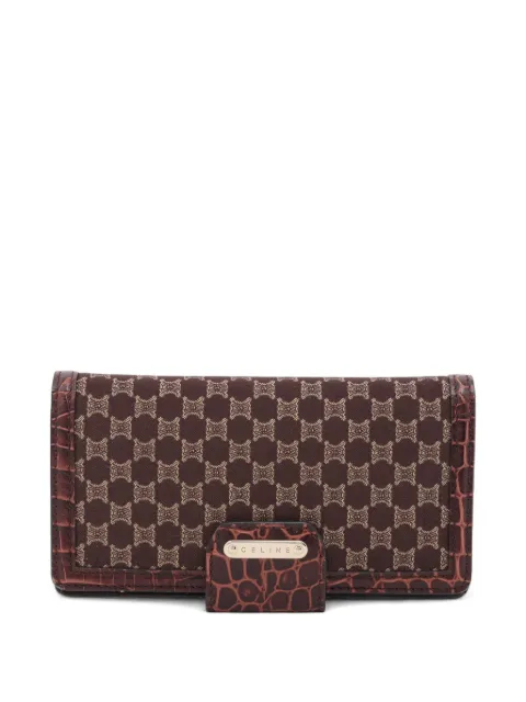 Celine Pre-Owned 1990-2000 Macadam-pattern wallet