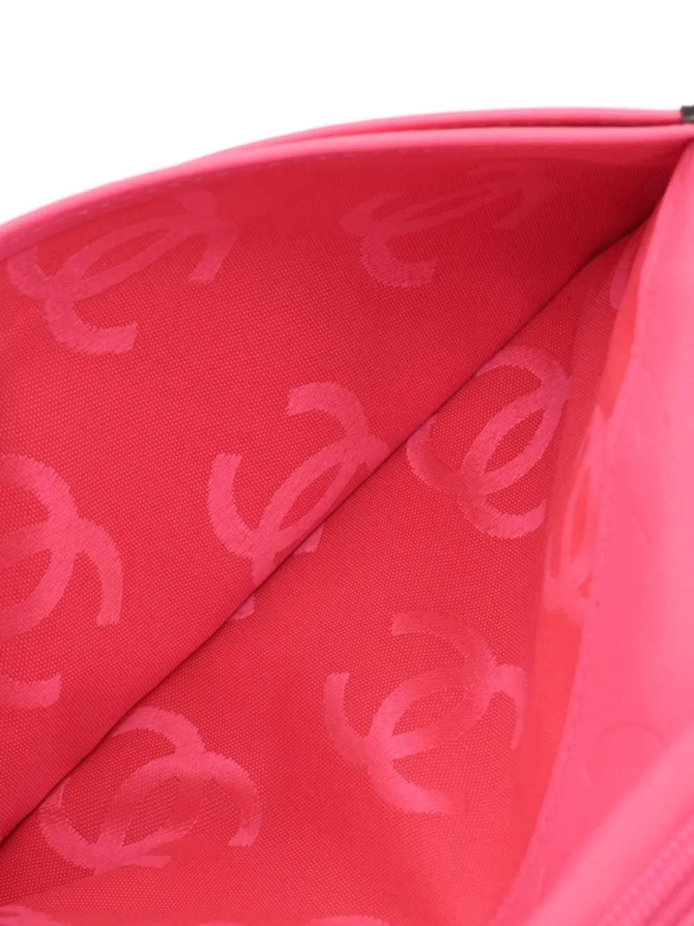 CHANEL Pre-owned 2008-2009 Cambon Line Long Wallet In Black