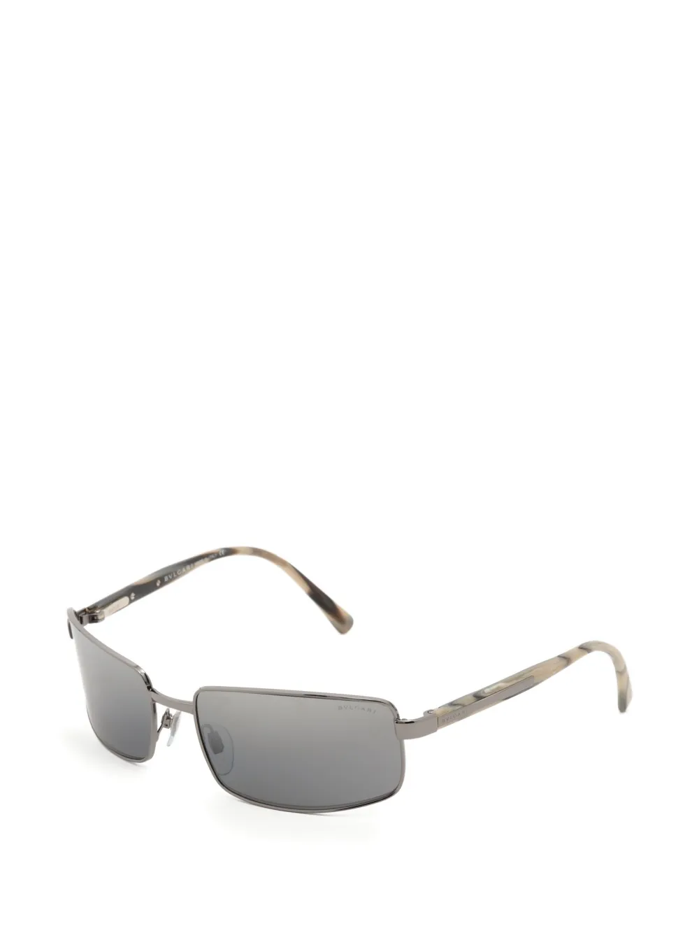 Bvlgari Pre-Owned 2000s rectangle-frame sunglass | Grey | Image 1
