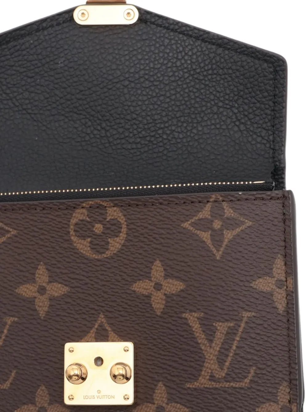 LOUIS VUITTON Pre-owned 2020 Monogram Portefeuille Pallas Compact Wallet In Brown