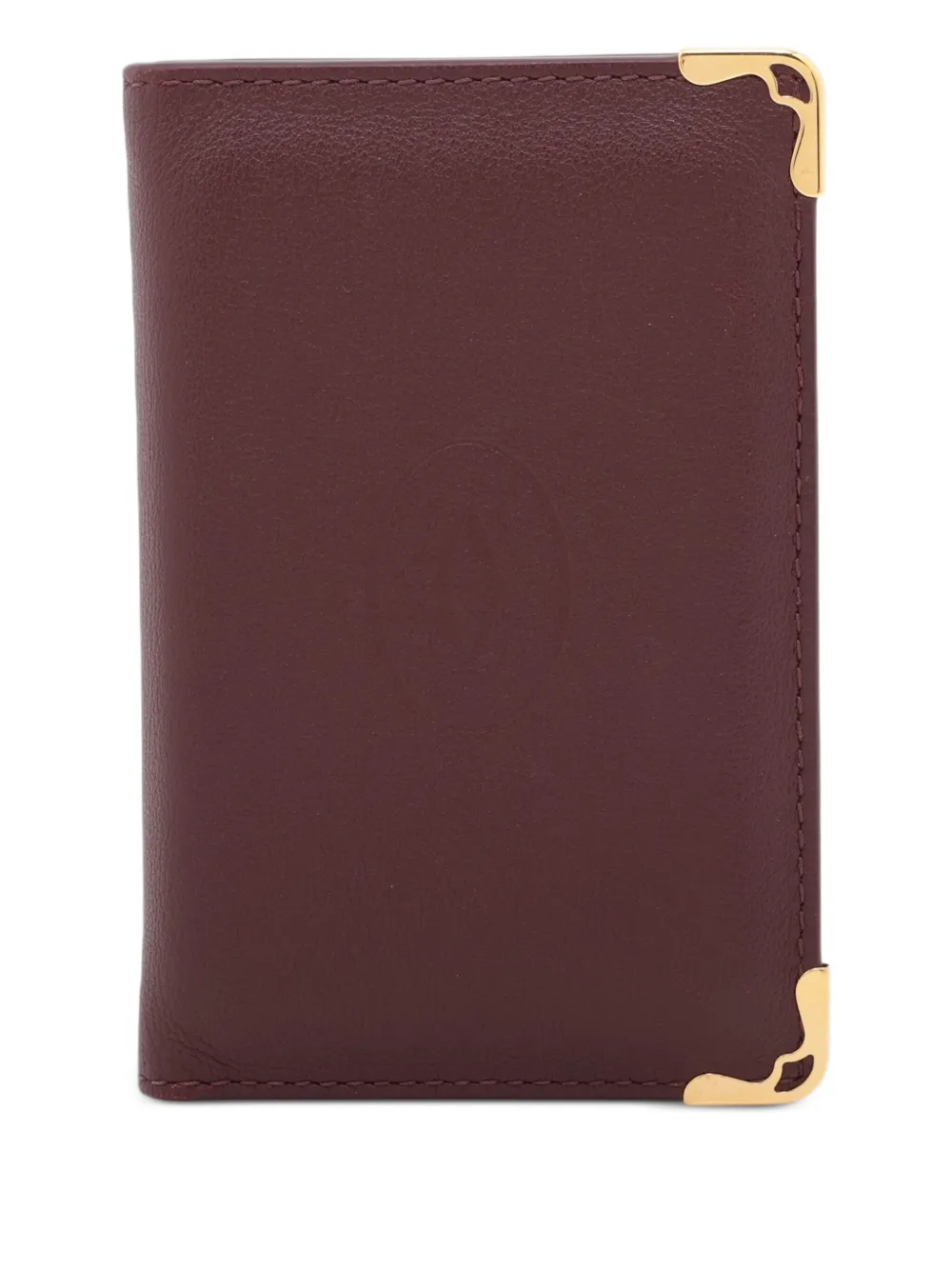 Cartier 2000-2010s logo-embossed bi-fold wallet | Red | Image 1