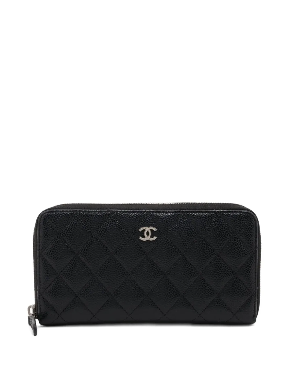 CHANEL Pre-Owned 2018-2016 ファスナー財布 - ブラック CHANEL Pre-Owned 2018-2016 ファスナー財布 - ブラック