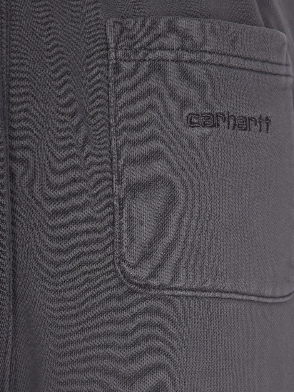 Carhartt WIP Broek met geborduurde zak Grijs