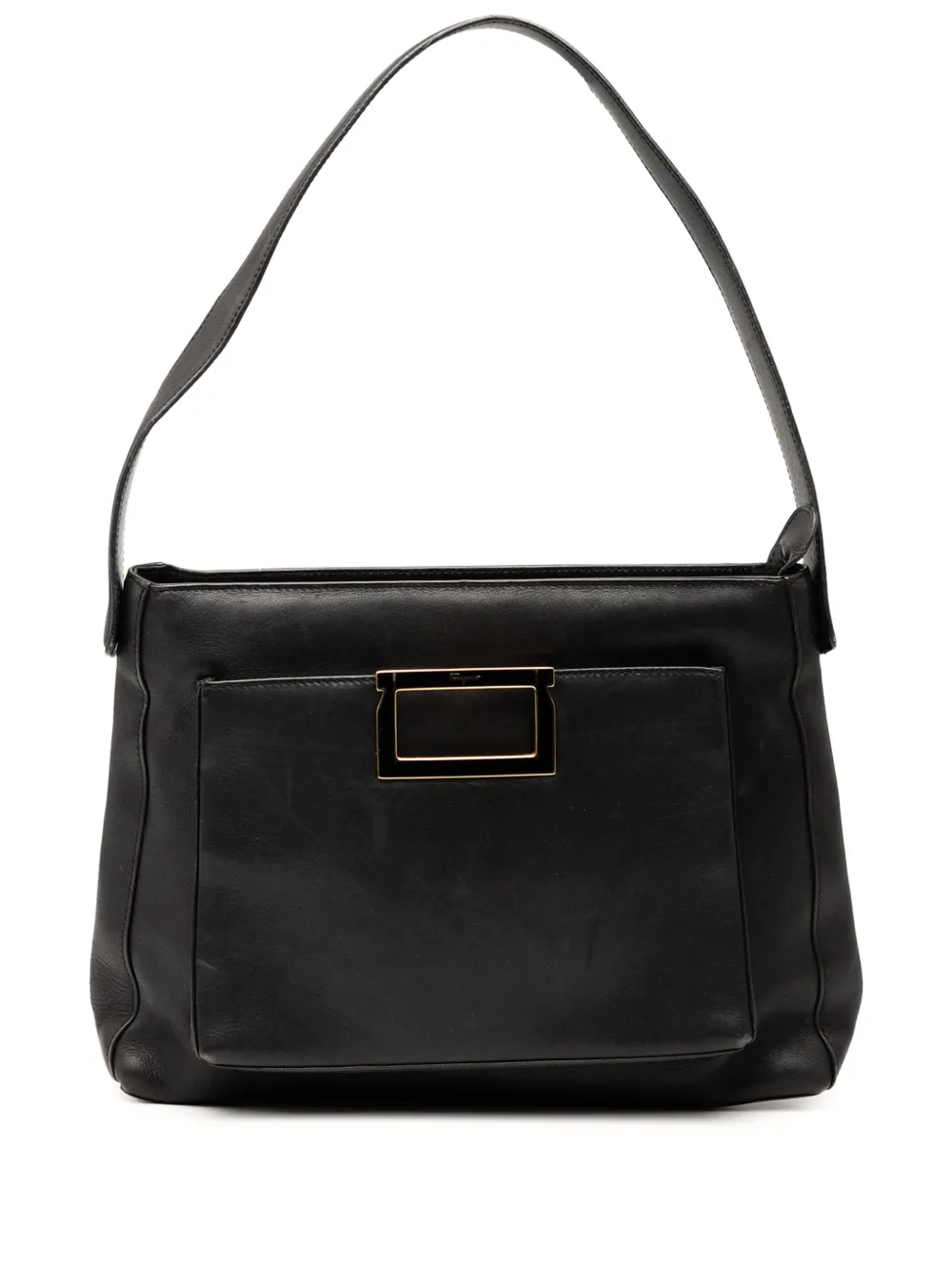 Ferragamo Pre-Owned sac porté épaule en cuir (1980-2021) | noir | Image 1