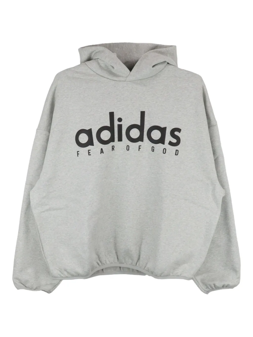 Fear Of God x Adidas fleece hoodie - Grey