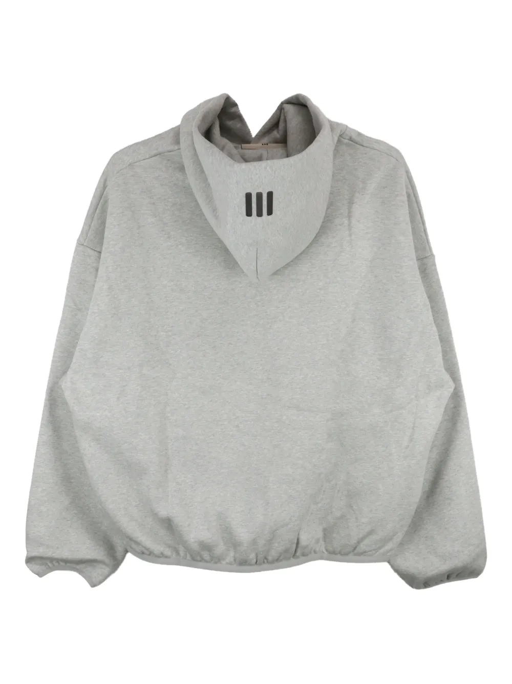 Fear of God Athletics x adidas fleece hoodie Grijs