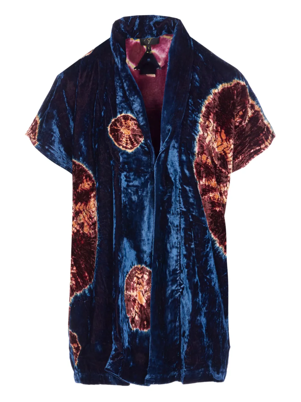 YAVI Sapphire printed jacket | Blue | Image 1