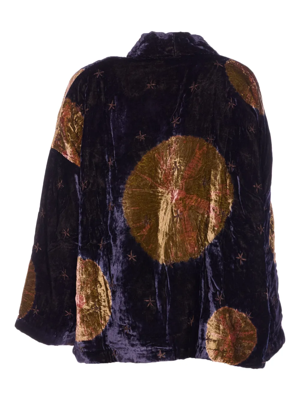 YAVI padded velvet-effect jacket | Down Jackets | Image 2