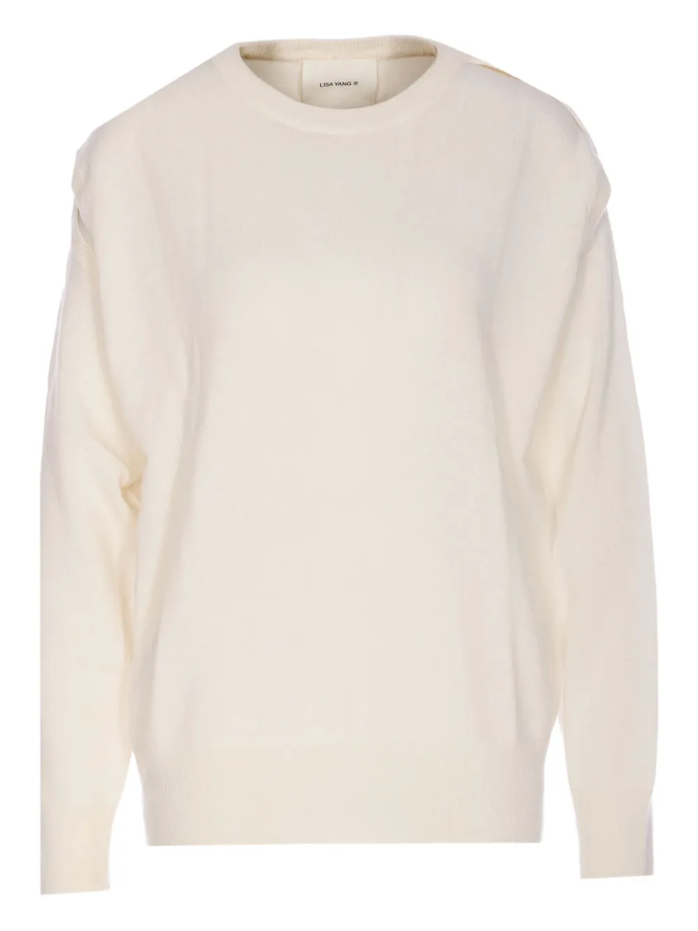 Lisa Yang Othelia Crew-neck Sweater In Neutral