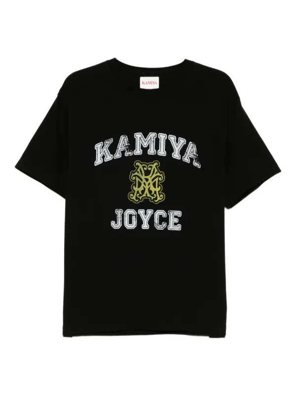 KAMIYA プリント Tシャツ | ブラック | FARFETCH JP