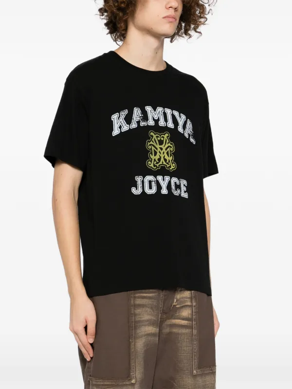 KAMIYA プリント Tシャツ | ブラック | FARFETCH JP