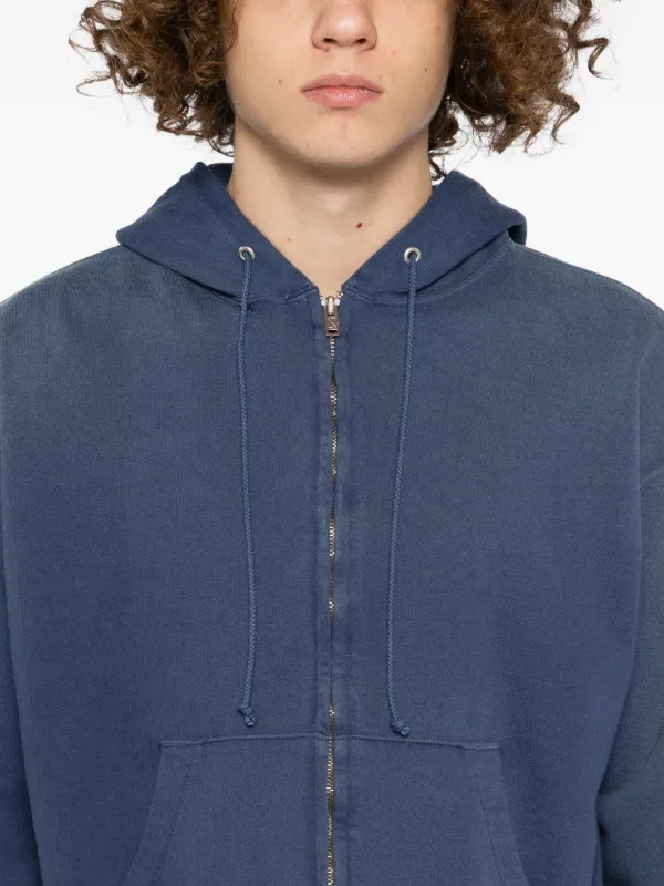 Auralee ジップアップ パーカー | ブルー | FARFETCH JP
