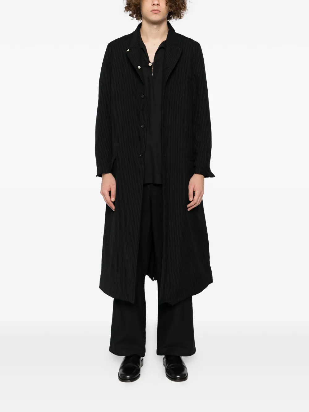 PAUL HARNDEN striped coat | Single Breasted Coats | Image 2