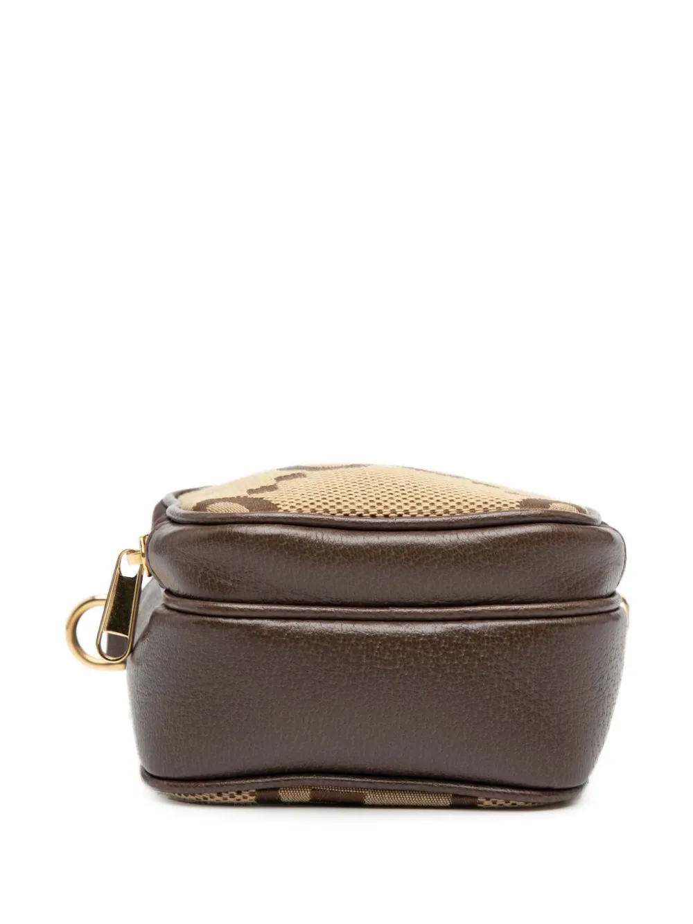 2016-2025 Micro Jumbo Gg Canvas Web Top Handle Bag Satchel
