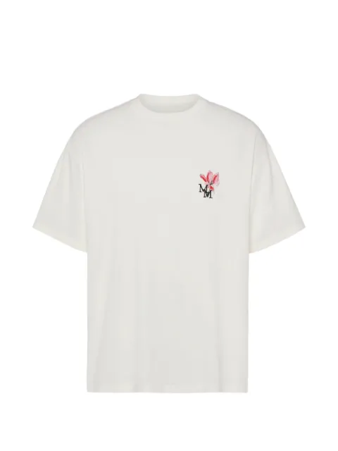 Maison Margiela T-Shirt mit Logo-Stickerei