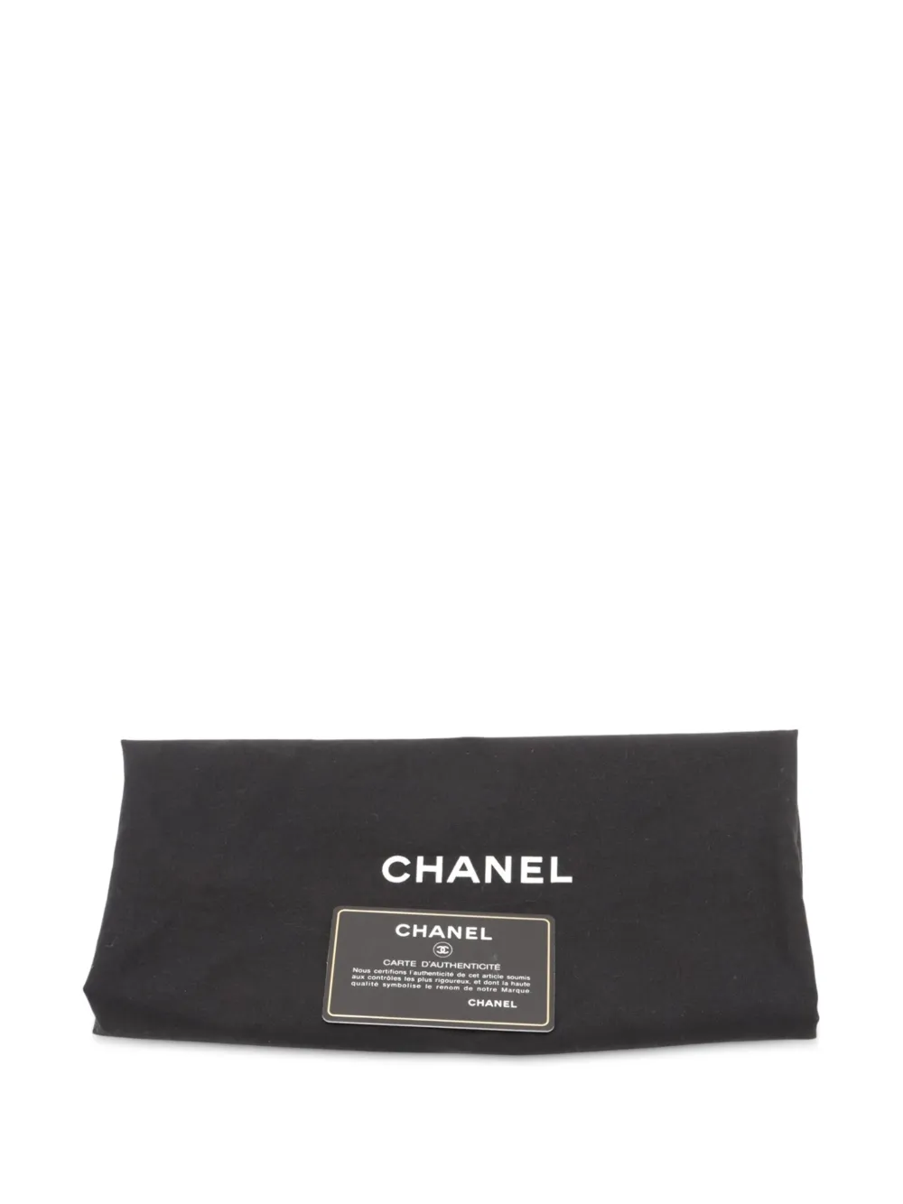 Pre-owned Chanel 2017-2018 Large Quilted Lambskin Cosmetic Case Clutch Bag In Red