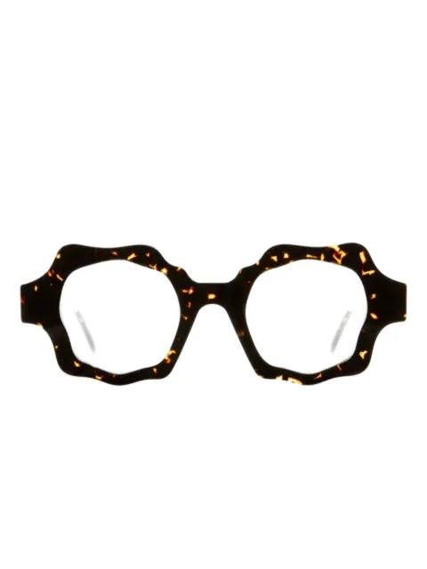 Kuboraum geometric-frame glasses
