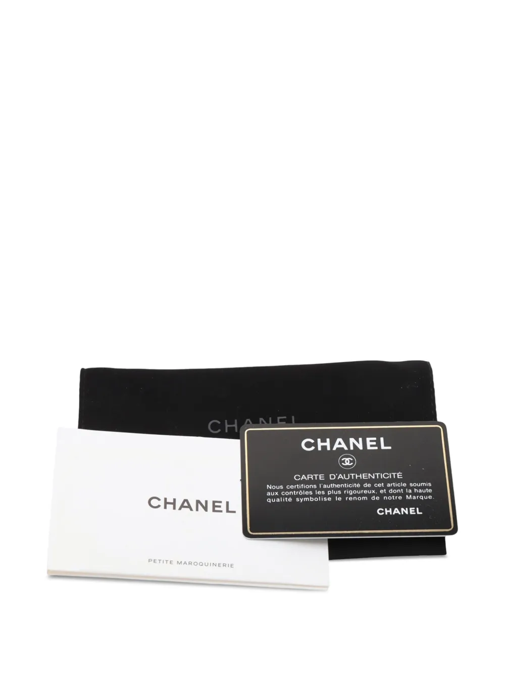 CHANEL Pre-Owned 2021 Quilted Lambskin Make-Up Box Clutch With Chain crossbody bag | Pre-Owned | Image 2