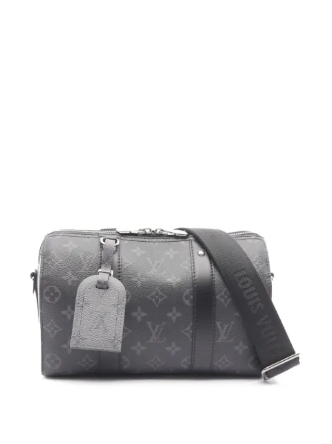 Louis Vuitton Pre-Owned sac à bandoulière City Keepall à motif Monogram Eclipse (2021-2025)