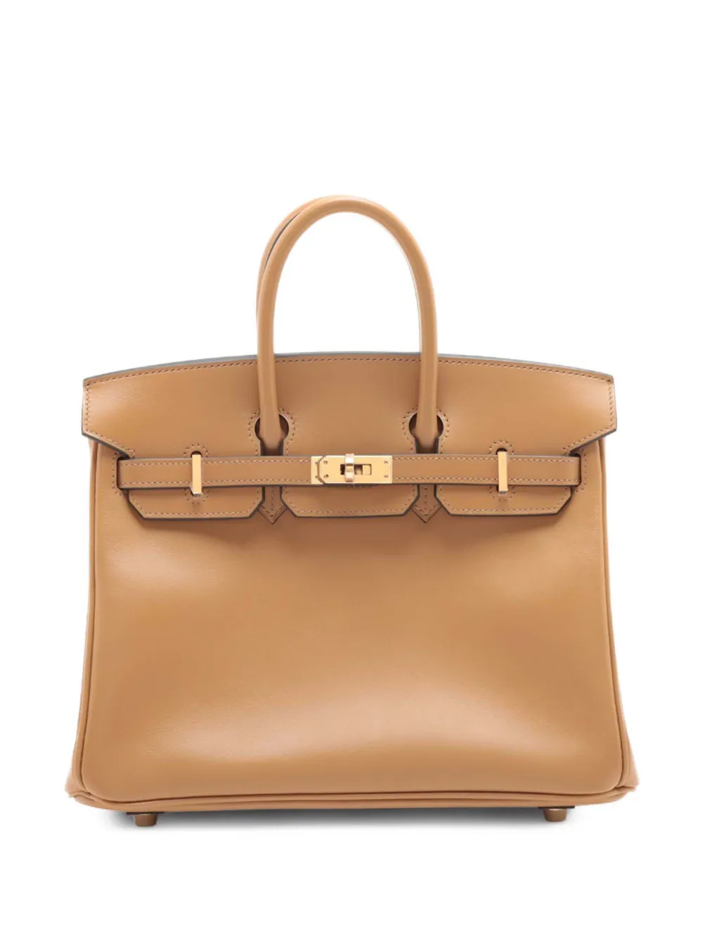 Hermès Pre-Owned 2023 Tadelakt Birkin Verso Retourne 25 handbag - ブラウン Hermès Pre-Owned 2023 Tadelakt Birkin Verso Retourne 25 handbag - ブラウン