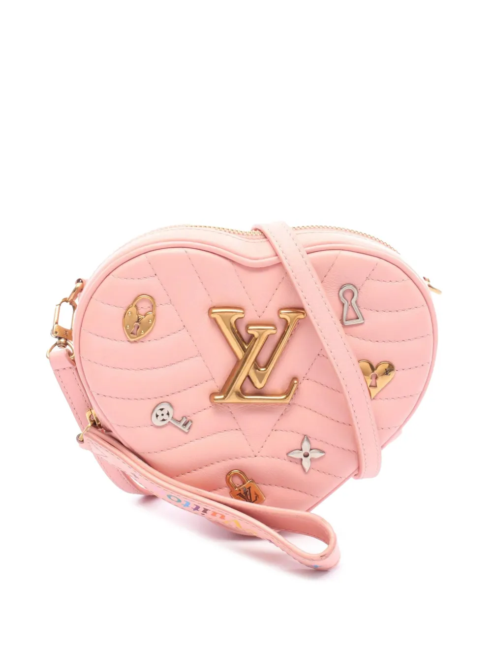 Louis Vuitton Pre-Owned 2019 New Wave Heart crossbody bag - ピンク Louis Vuitton Pre-Owned 2019 New Wave Heart crossbody bag - ピンク