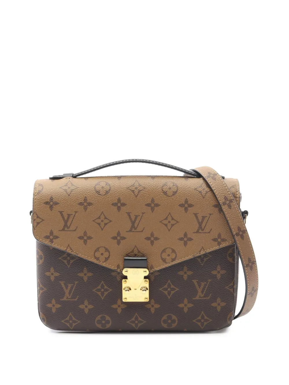 Louis Vuitton Pre-Owned 2021-2025 Monogram Reverse Pochette Metis Louis Vuitton Pre-Owned 2021-2025 Monogram Reverse Pochette Metis