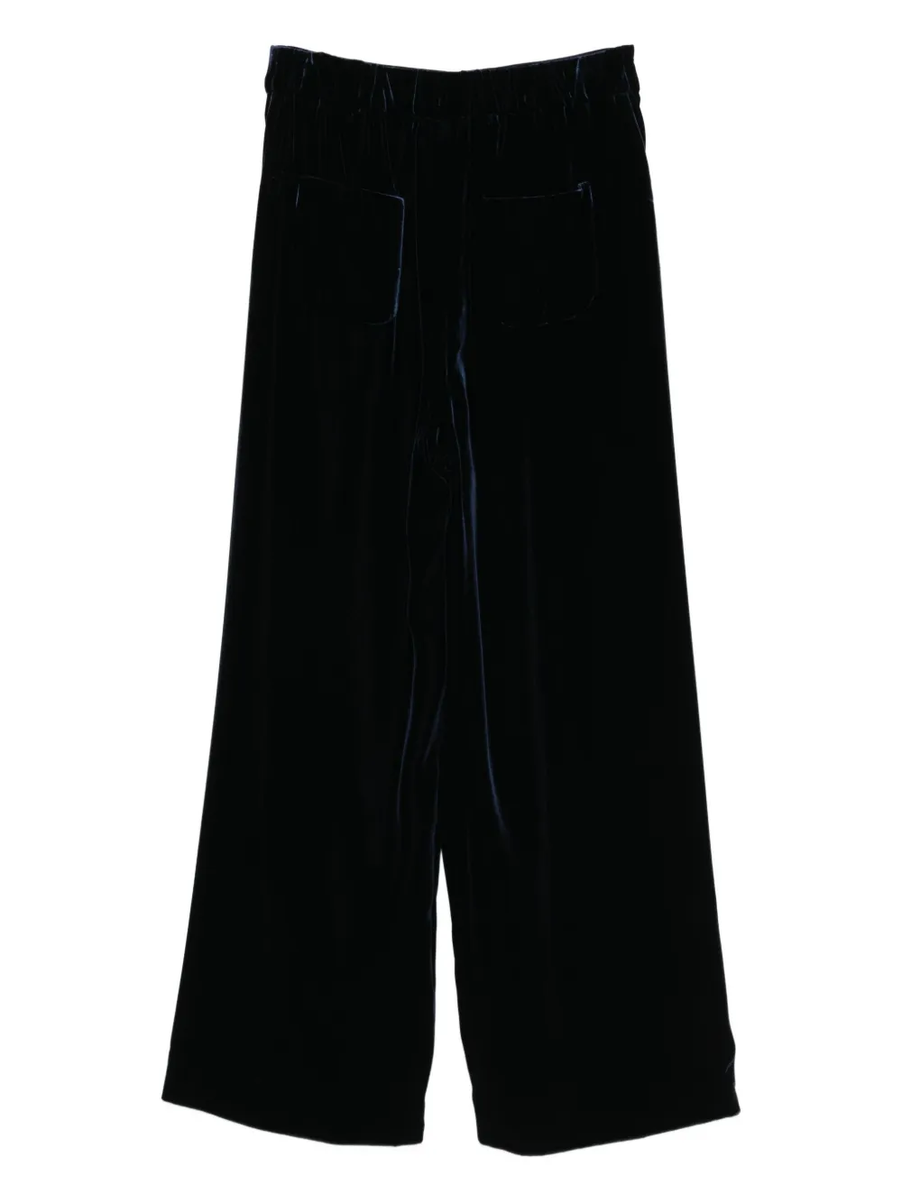 Emporio Armani velvet trousers - Blauw