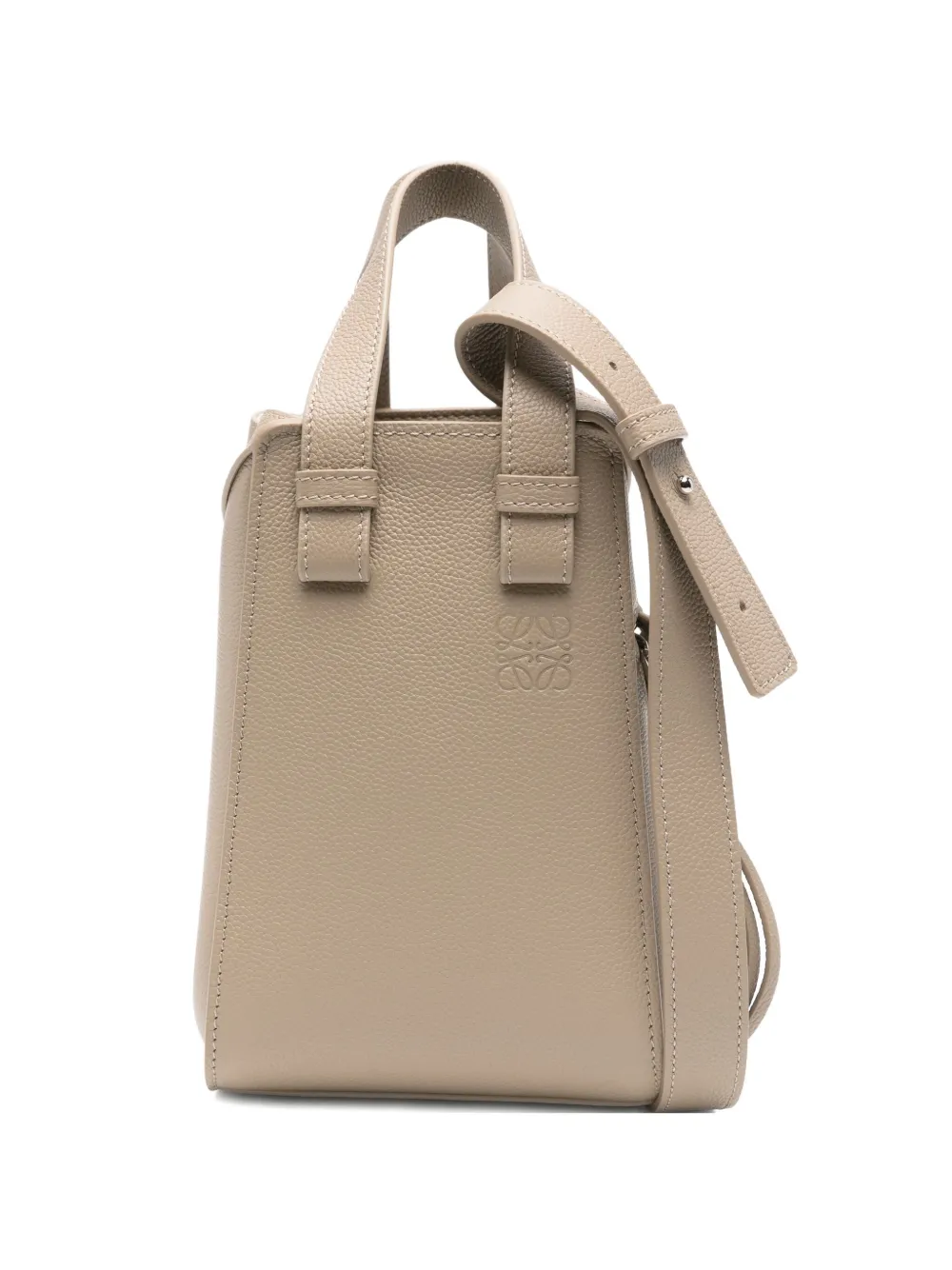 LOEWE Borsa tote Hammock in pelle - Toni neutri