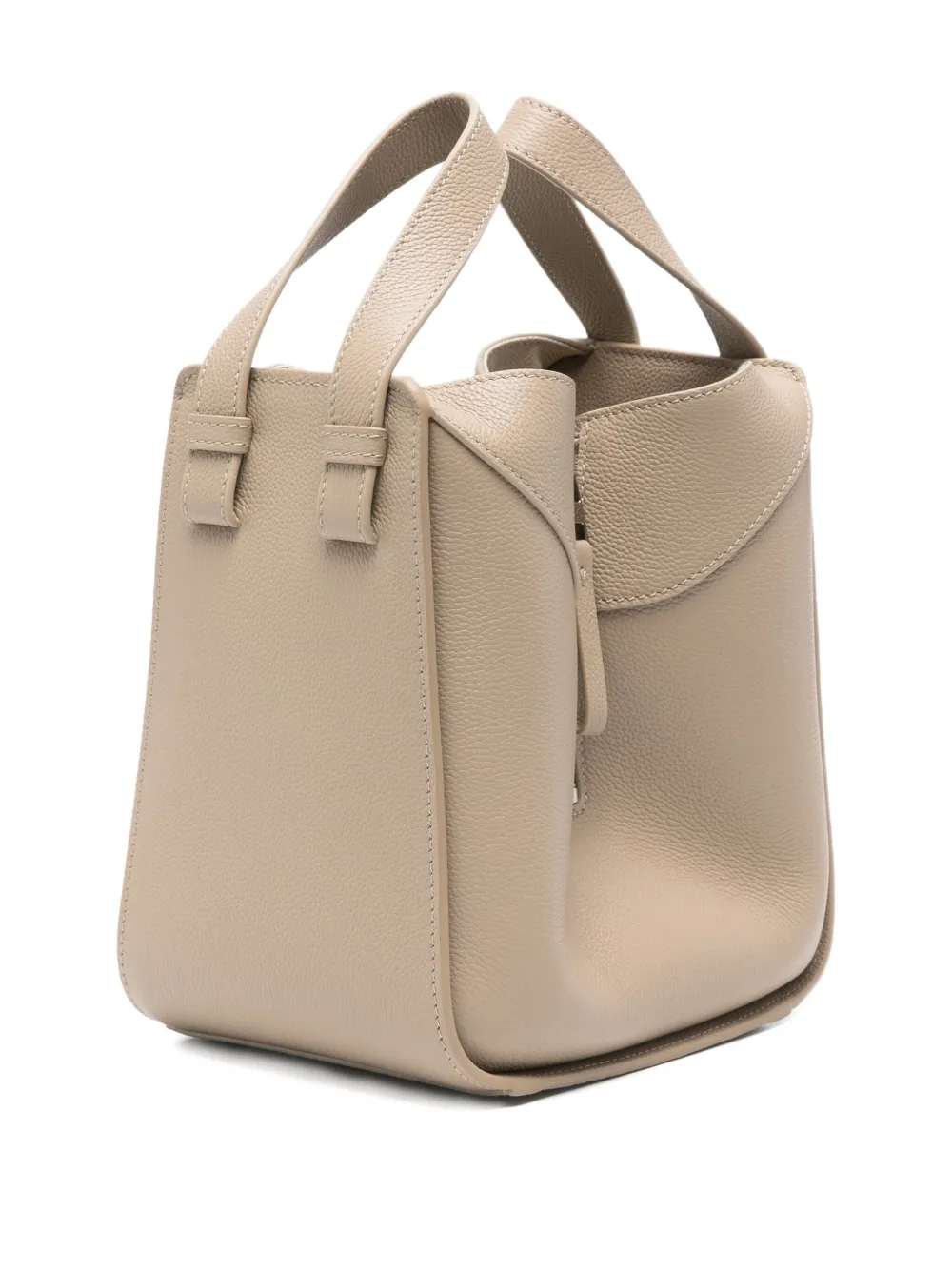  Loewe Hammock Leather Tote Bag - Neutrals 