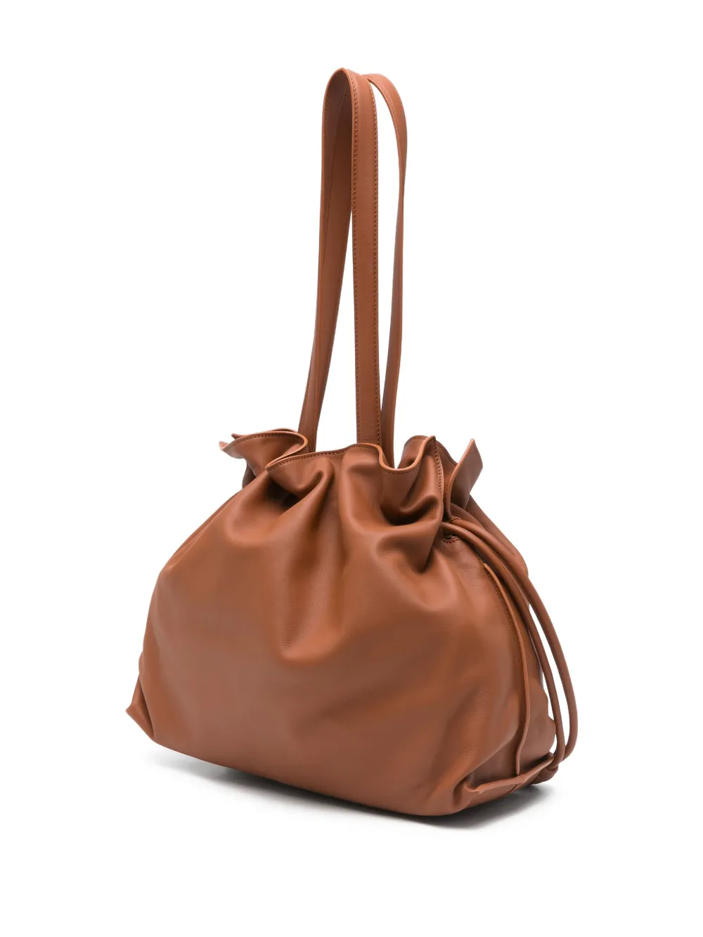  Loewe Flamenco Drawstring Shoulder Bag - Brown 