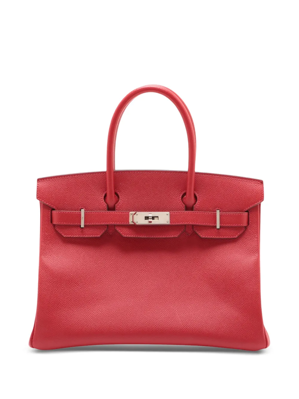 Hermès Pre-Owned 2016 Epsom Birkin Retourne 30 handbag - レッド Hermès Pre-Owned 2016 Epsom Birkin Retourne 30 handbag - レッド