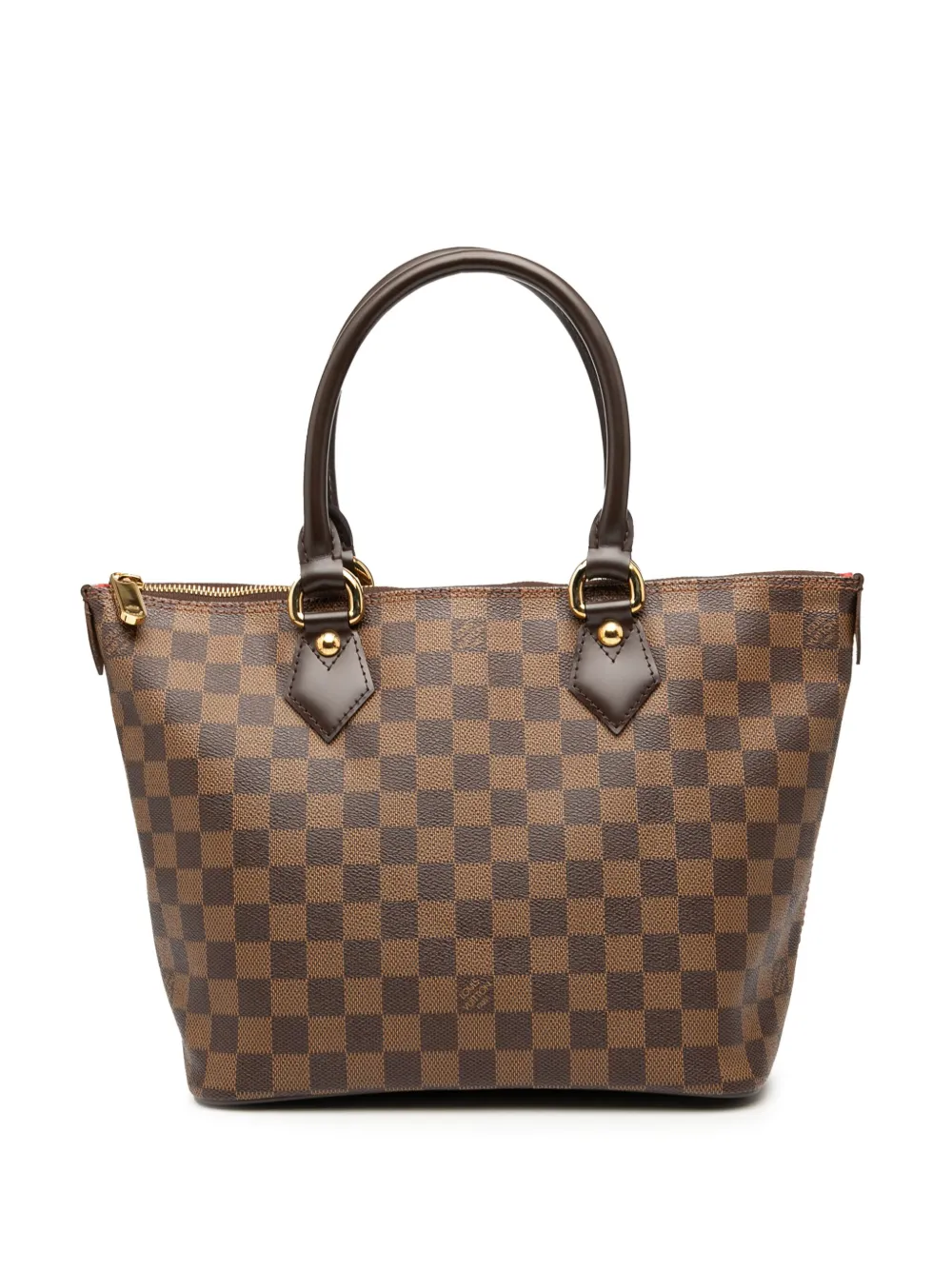Louis Vuitton Pre-Owned 2010 Damier Ebene Saleya PM handbag - ブラウン Louis Vuitton Pre-Owned 2010 Damier Ebene Saleya PM handbag - ブラウン